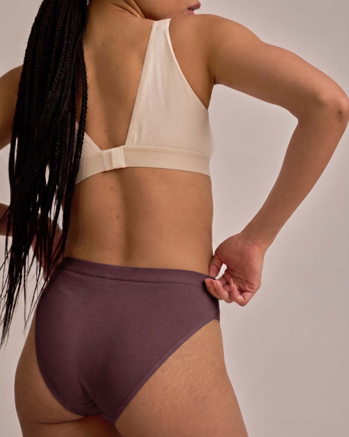 UltimateS Mid Rise Bikini - Cassis | Plus Size & Straight Size Women's Fashion | Universal Standard