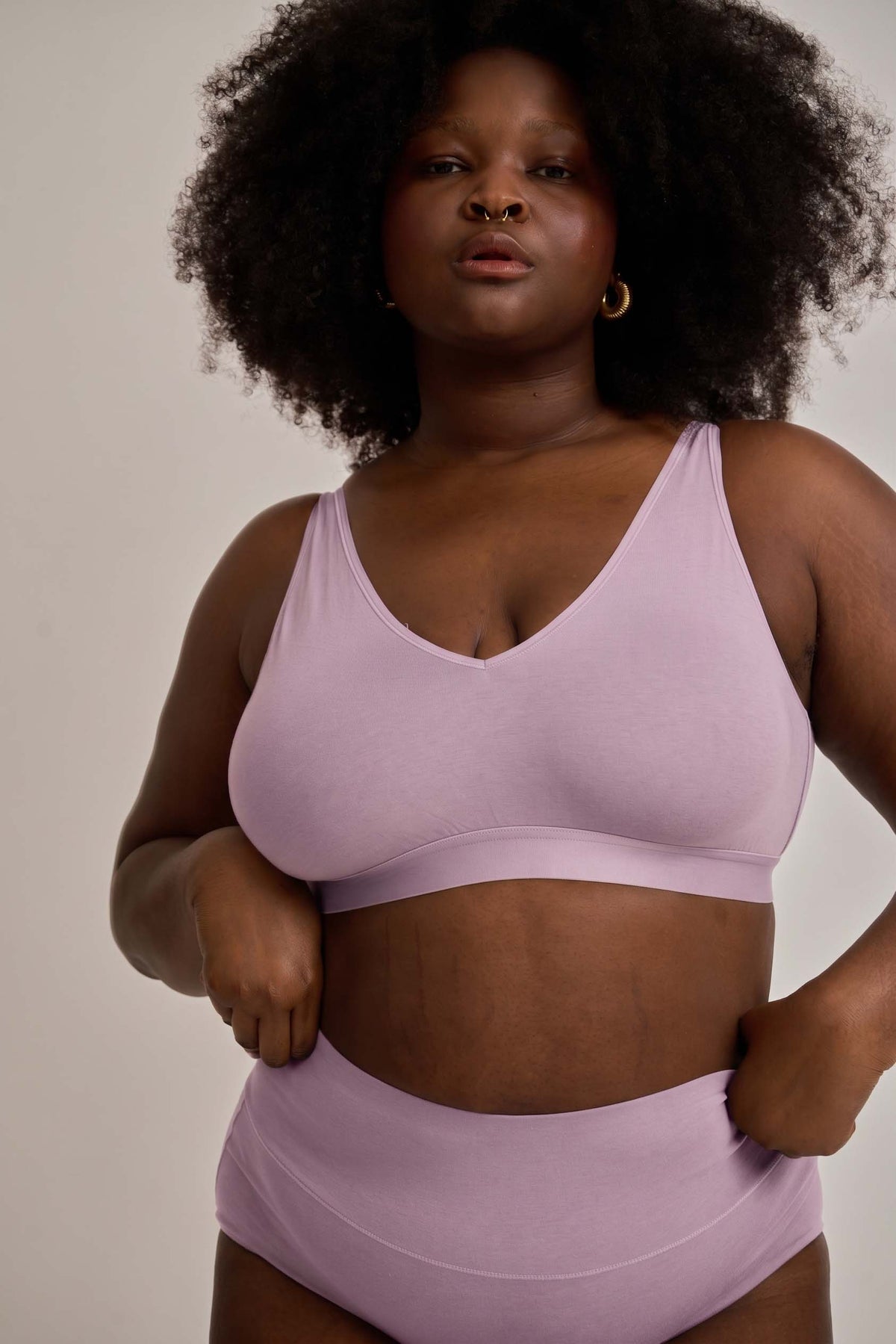 UltimateS Lounge Bra - Pink Dreams | Plus Size & Straight Size Women's Fashion | Universal Standard
