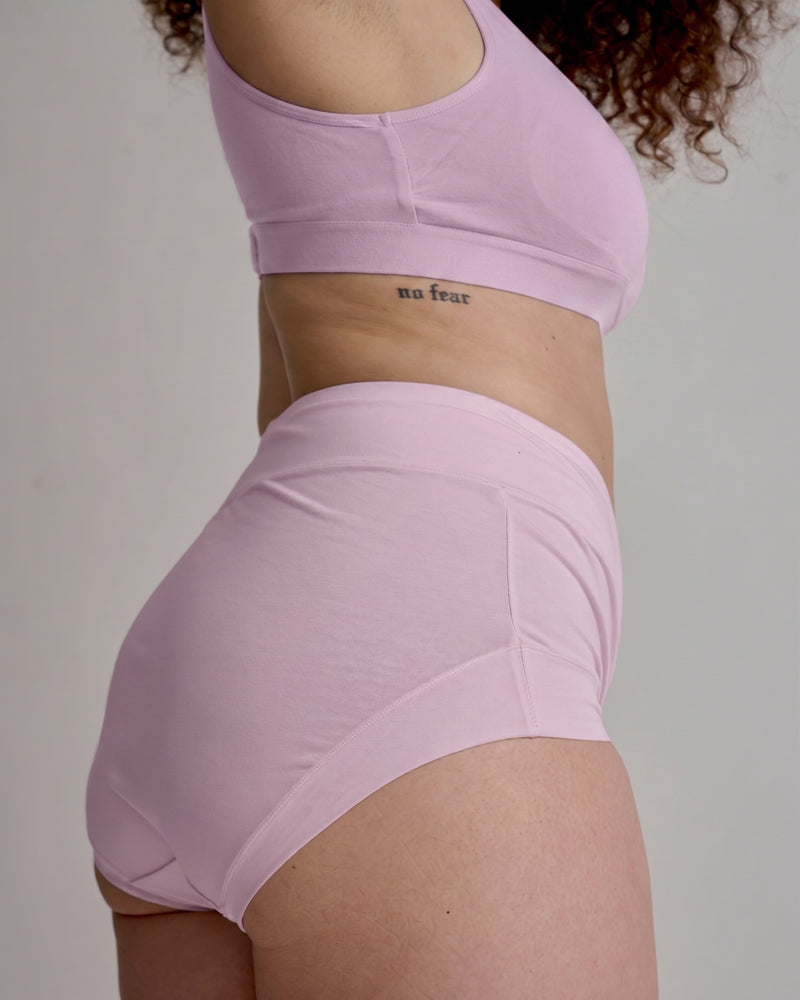 UltimateS Super Full Coverage High Rise Brief - Pink Dreams | Plus Size & Straight Size Women's Fashion | Universal Standard