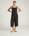Kora Linen Overalls - Black