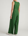 Rania Belted Linen Blend Jumpsuit - Jardin | Plus Size & Straight Size Women's Fashion | Universal Standard