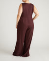 Rania Belted Linen Blend Jumpsuit - Brulee | Plus Size & Straight Size Women's Fashion | Universal Standard