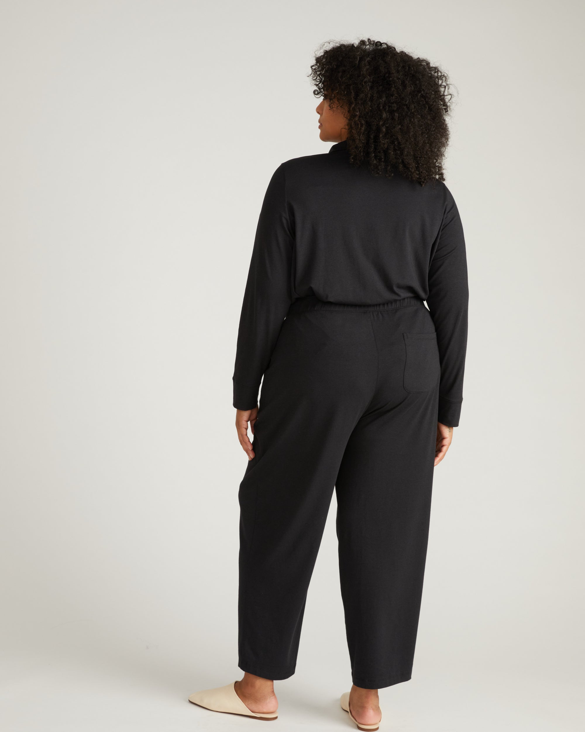 Panama Pajama Set - Black