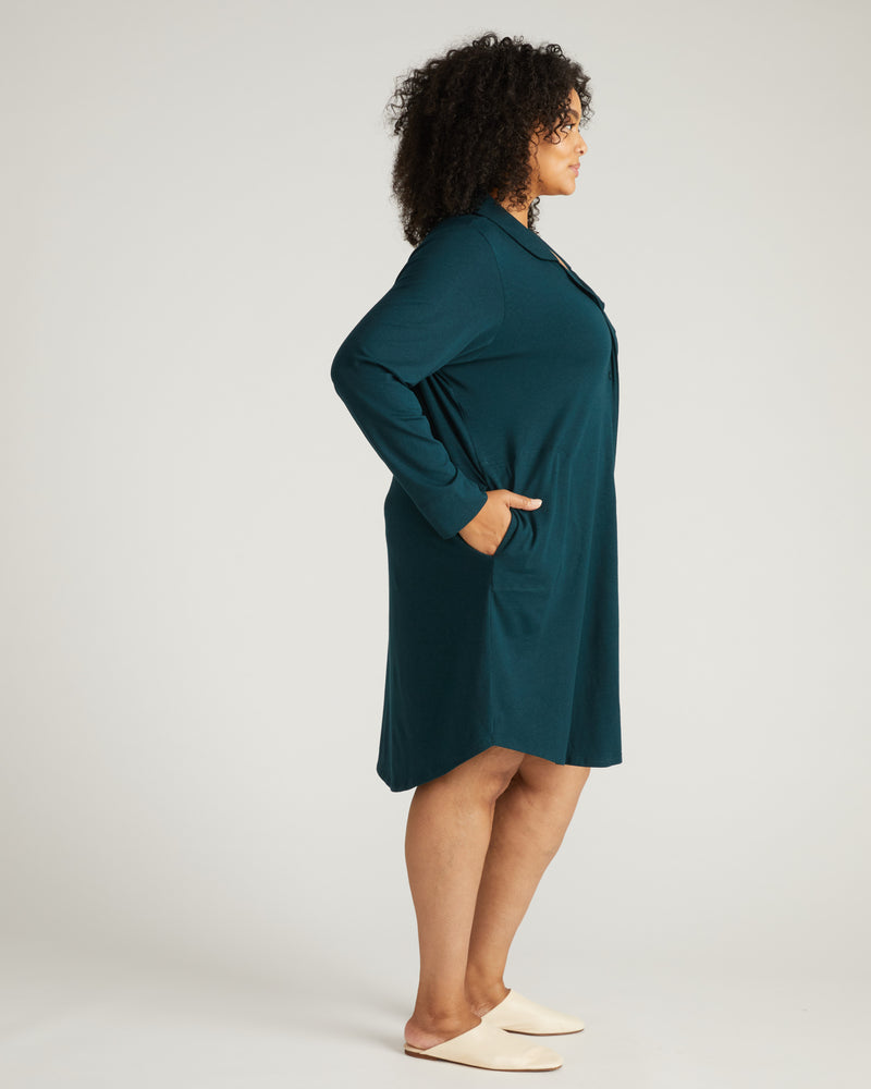 Softie Silky Jersey Sleepshirt - Deep Sea