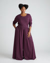 Pina Long Sleeve Lounge Tee - Acai