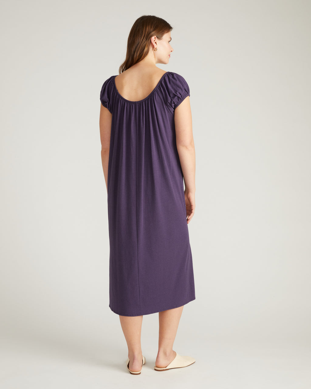 Lilian Long Sleep Dress - Anthracite Universal Standard Lilian Long Sleep Dress - Anthracite Universal Standard