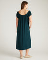 Lilian Long Sleep Dress - Deep Sea