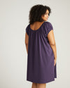 Lilian Short Sleep Dress - Anthracite