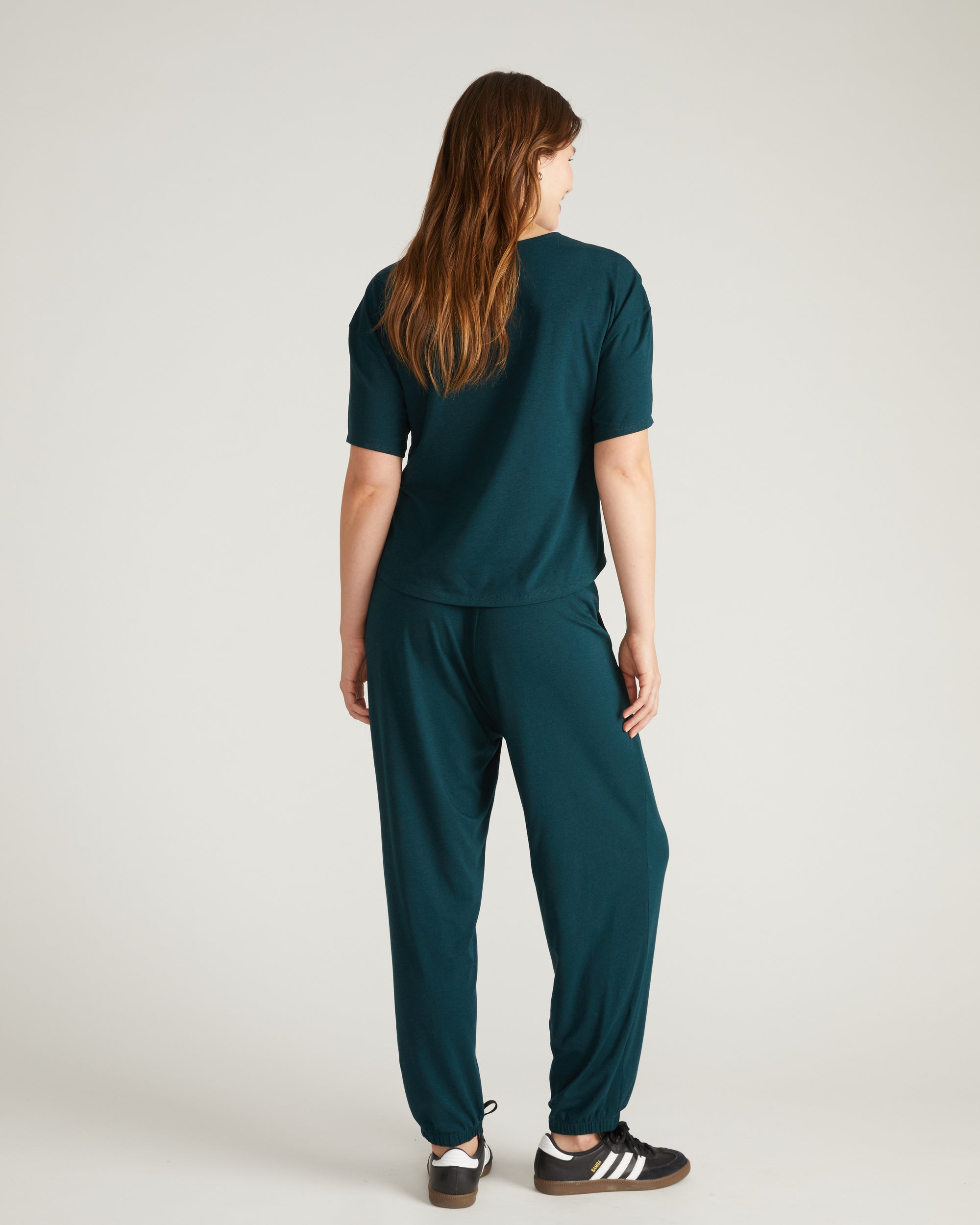 Pina Short Sleeve Lounge Tee - Deep Sea