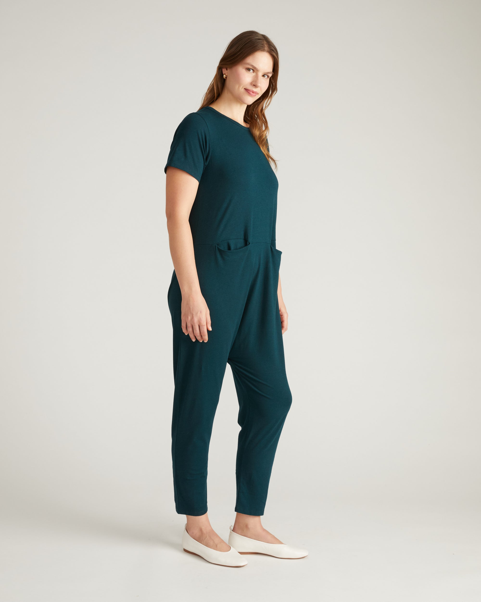 Ilona Lounge Jumpsuit - Deep Sea
