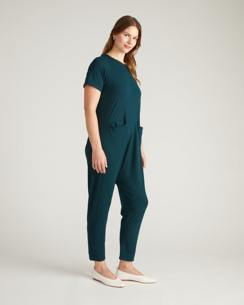 Ilona Lounge Jumpsuit - Deep Sea
