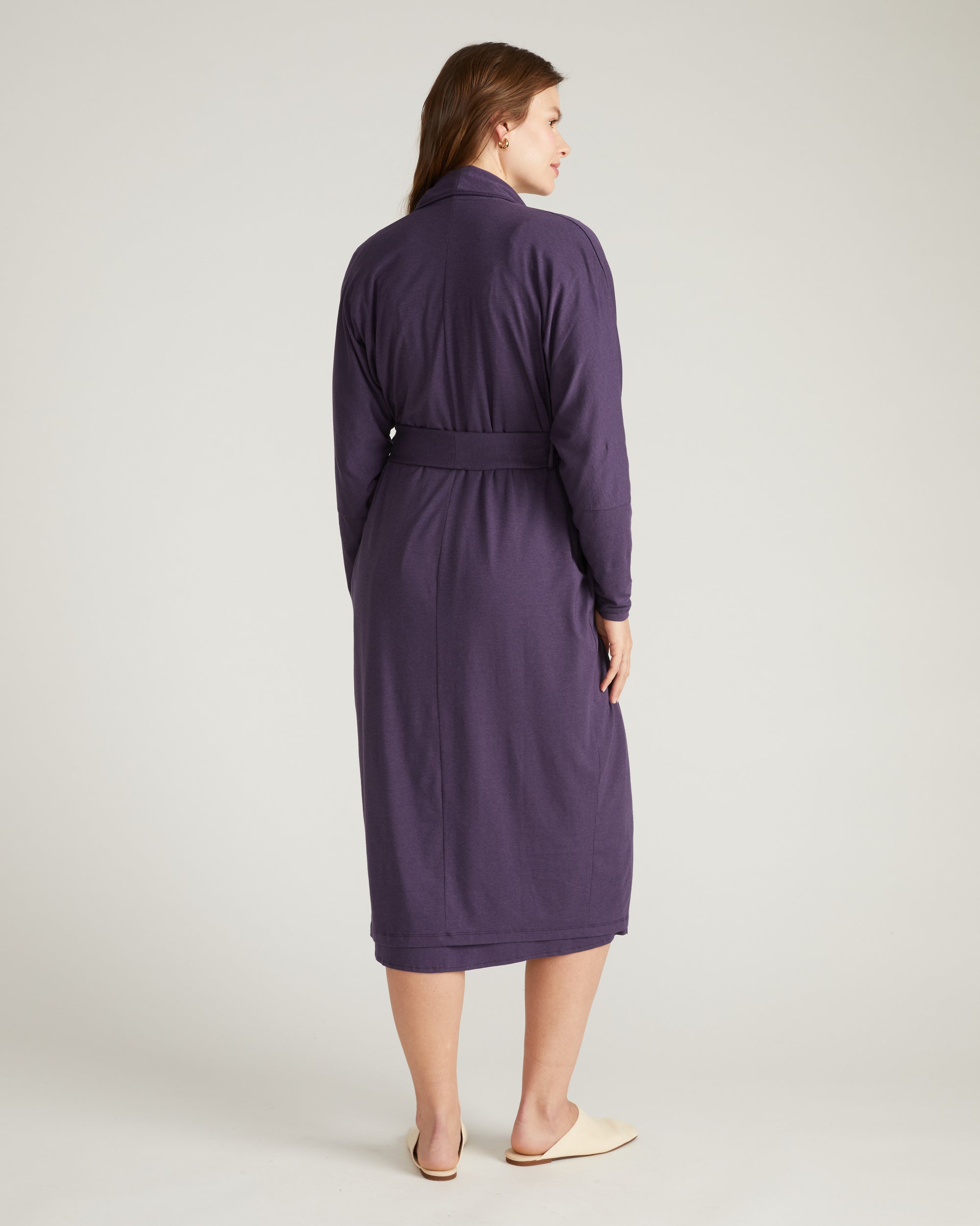 Daphne Lounge Robe - Anthracite