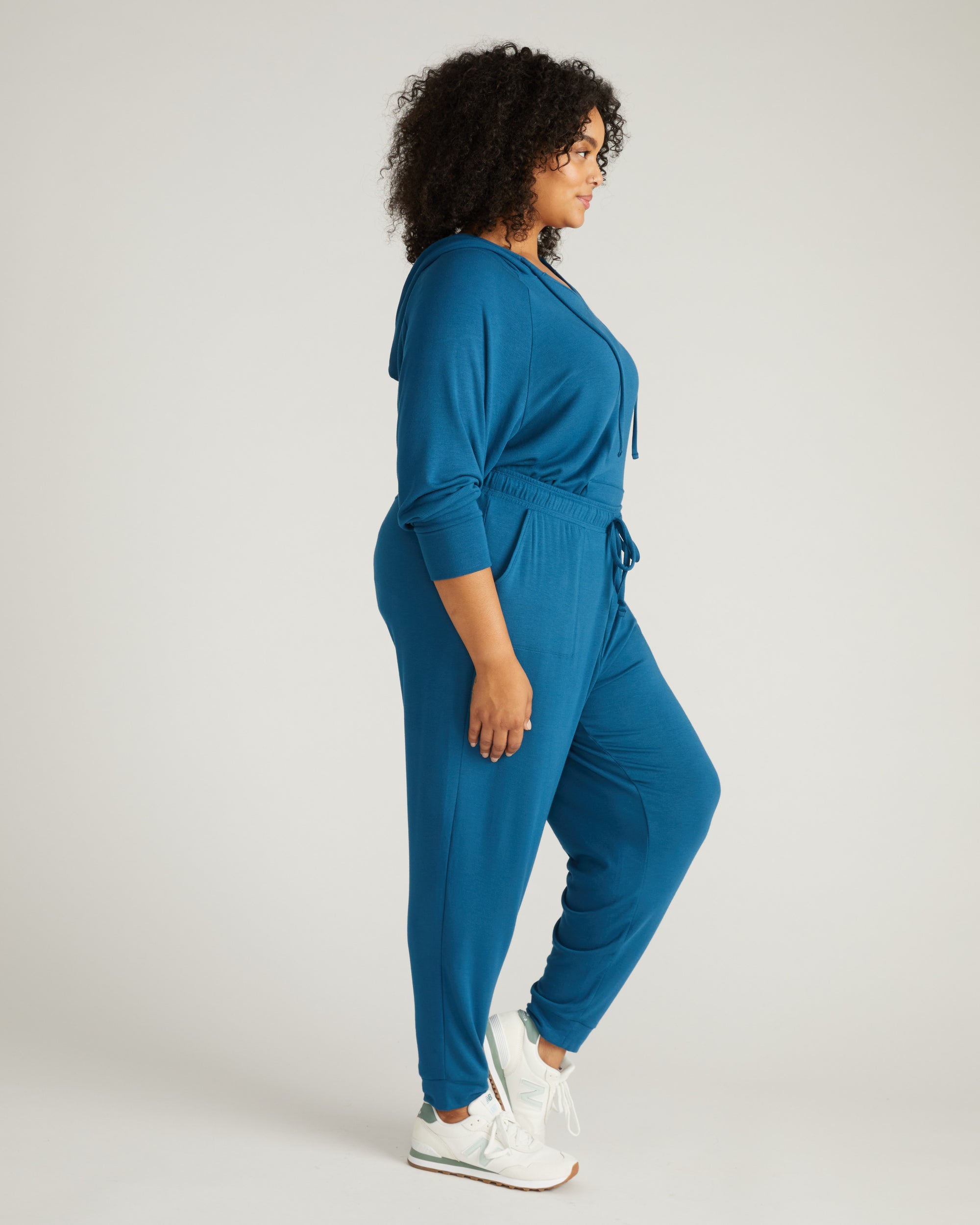 TravelKnit Signature Jogger Pants - Blue Teal