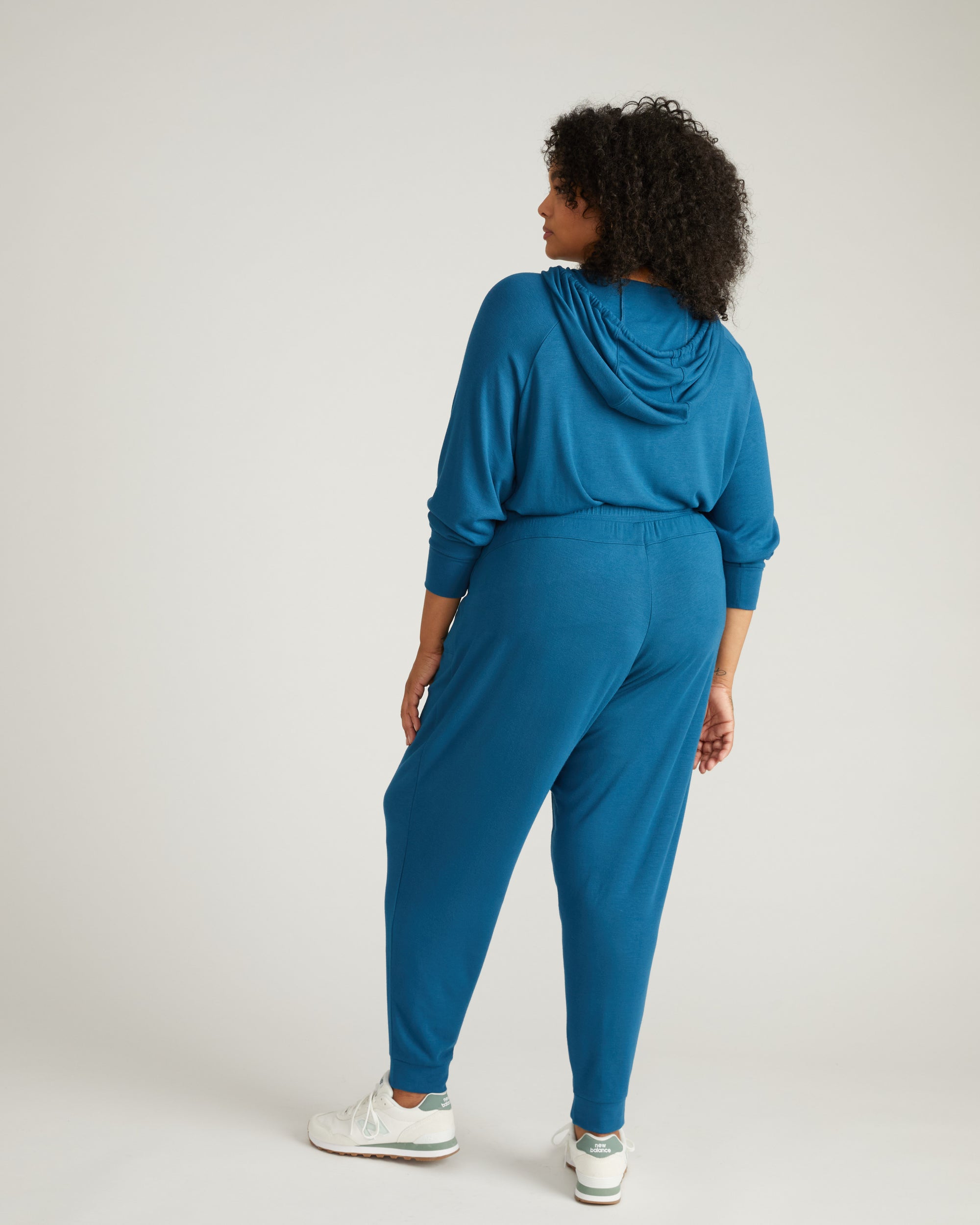 TravelKnit Signature Jogger Pants - Blue Teal