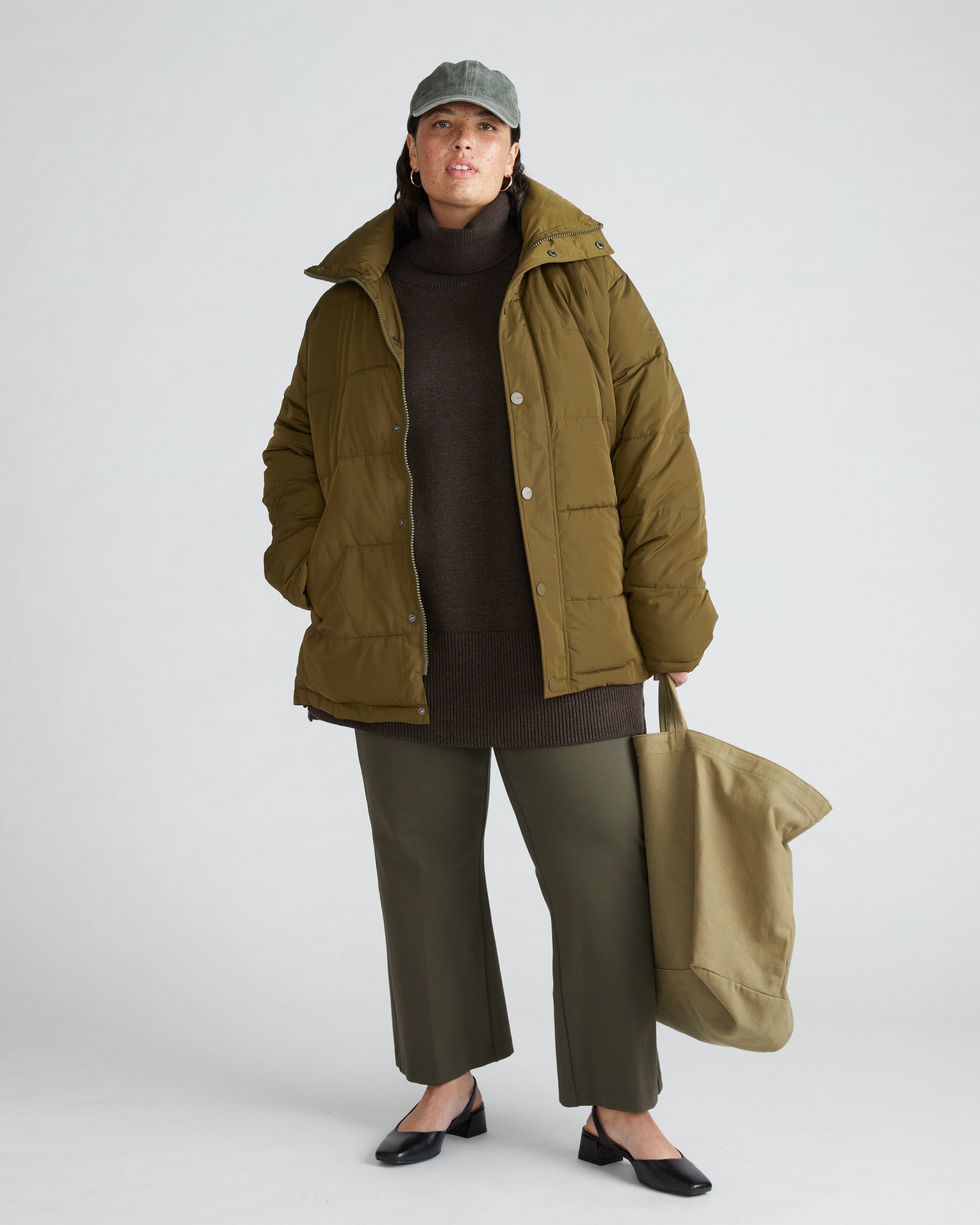 Prestige Ponte Flared Pants - Nori – Universal Standard