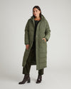 Everest Long Hooded Puffer 2 - Hiking Green | Plus Size & Straight Size Women's Fashion | Universal Standard