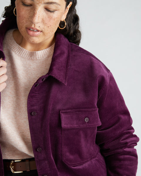 Corduroy Greenwich Jacket - Gamay – Universal Standard