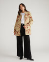 Vineyard Stretch Cotton Twill Jacket - Wild Flower Bouquet Print