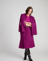 Lennox Collarless Ponte Blazer - Plum Caspia | Plus Size & Straight Size Women's Fashion | Universal Standard