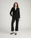 Bianca Double Breasted Ponte Blazer - Black | Plus Size & Straight Size Women's Fashion | Universal Standard