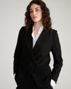 Bianca Double Breasted Ponte Blazer - Black | Plus Size & Straight Size Women's Fashion | Universal Standard