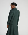 Bianca Double Breasted Ponte Blazer - Green Gemstone | Plus Size & Straight Size Women's Fashion | Universal Standard