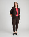 Bianca Double Breasted Ponte Blazer - Espresso | Plus Size & Straight Size Women's Fashion | Universal Standard