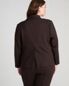 Bianca Double Breasted Ponte Blazer - Espresso | Plus Size & Straight Size Women's Fashion | Universal Standard