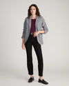 Kidjo Tailored Wool Blend Jacket - Barcarolle Gray