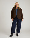 Kidjo Tailored Wool Jacket - Black/Brown Herringbone