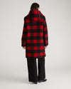 Highlands Duffle Coat - Red Buffalo Check