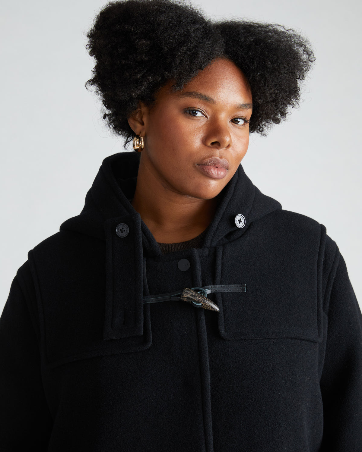 Highlands Duffle Coat - Black | Plus Size & Straight Size Women's Fashion | Universal Standard