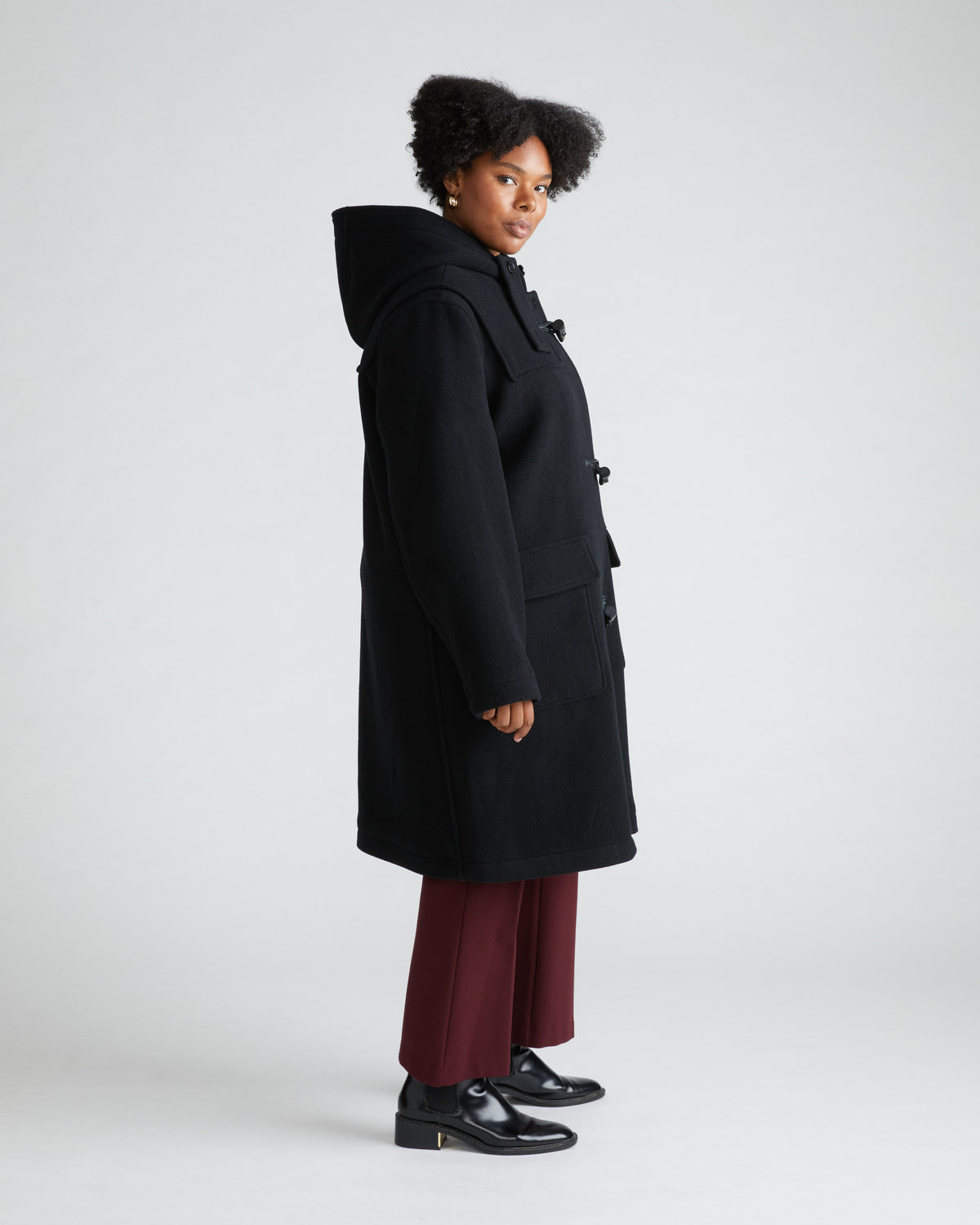 Highlands Duffle Coat - Black | Plus Size & Straight Size Women's Fashion | Universal Standard