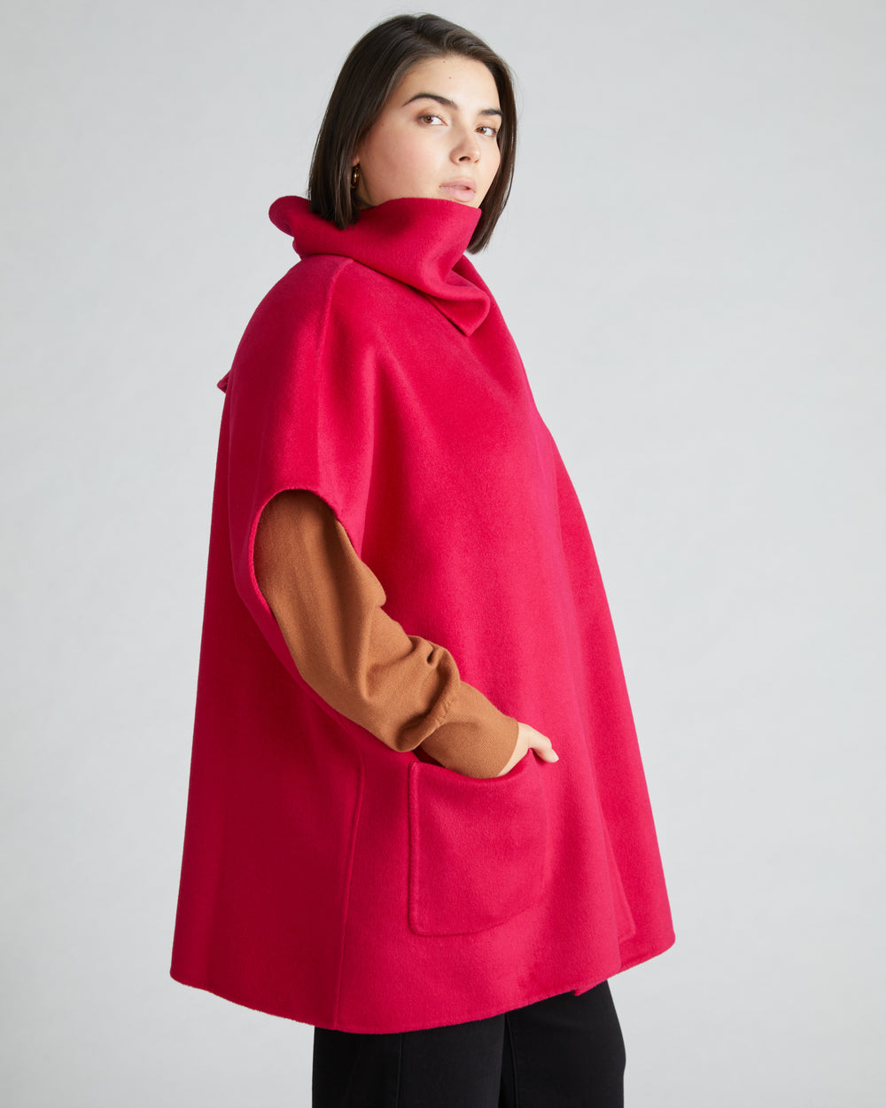 Tilda Cape - Cerise