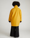 Marlo Cocoon Coat - Mustard