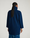 Marlo Cocoon Coat - Pageant Blue