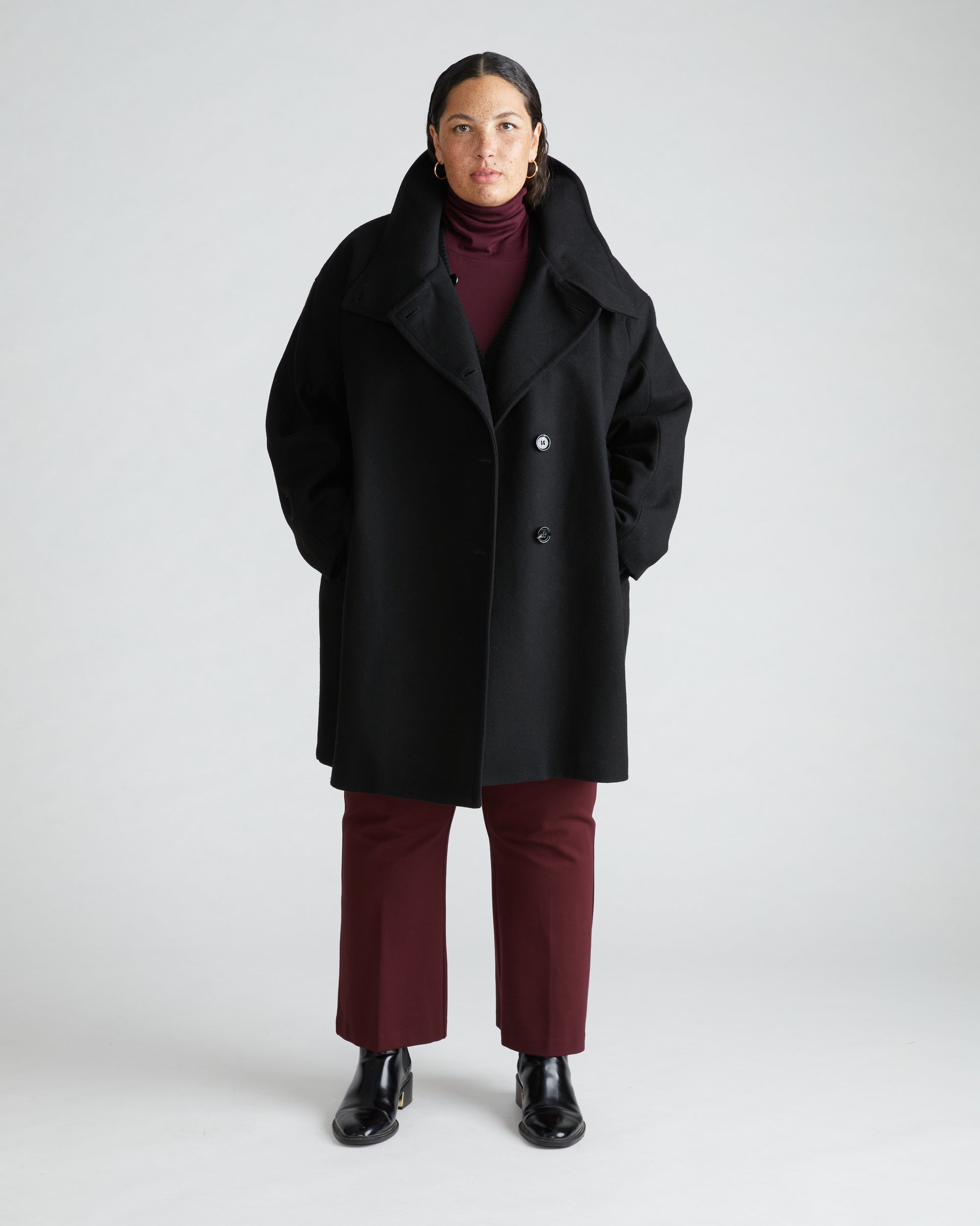 Coat Review Cocoon Wool Coat Long Wilfred Cocoon Coat Review