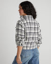 Tweed Lady Jacket - White/Black Plaid