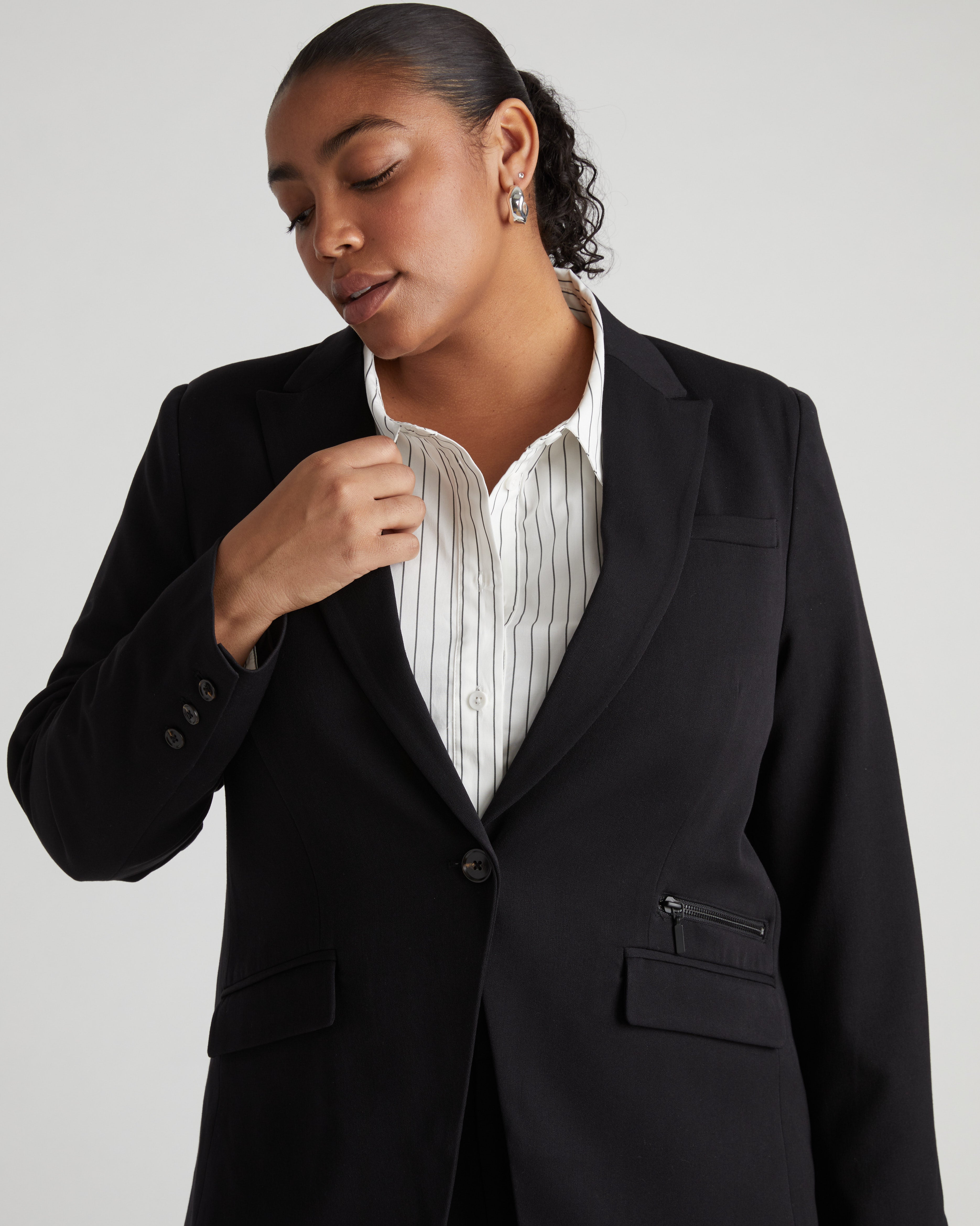 All Day Daria Blazer - Black – Universal Standard