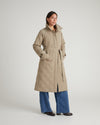 Nehra Quilted Coat - Mushroom Stone | Plus Size & Straight Size Women's Fashion | Universal Standard