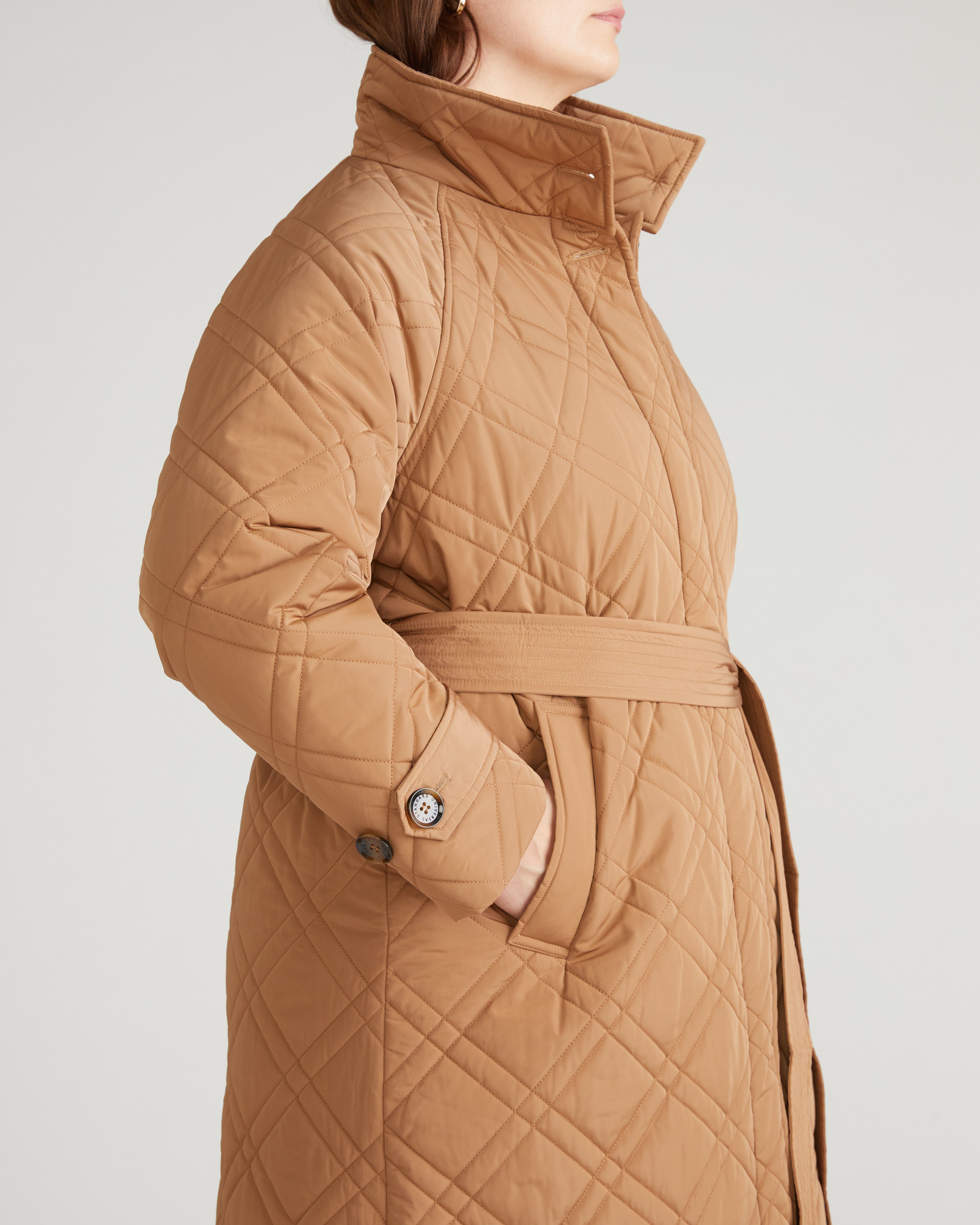 Nehra Quilted Coat - Classic Camel – Universal Standard