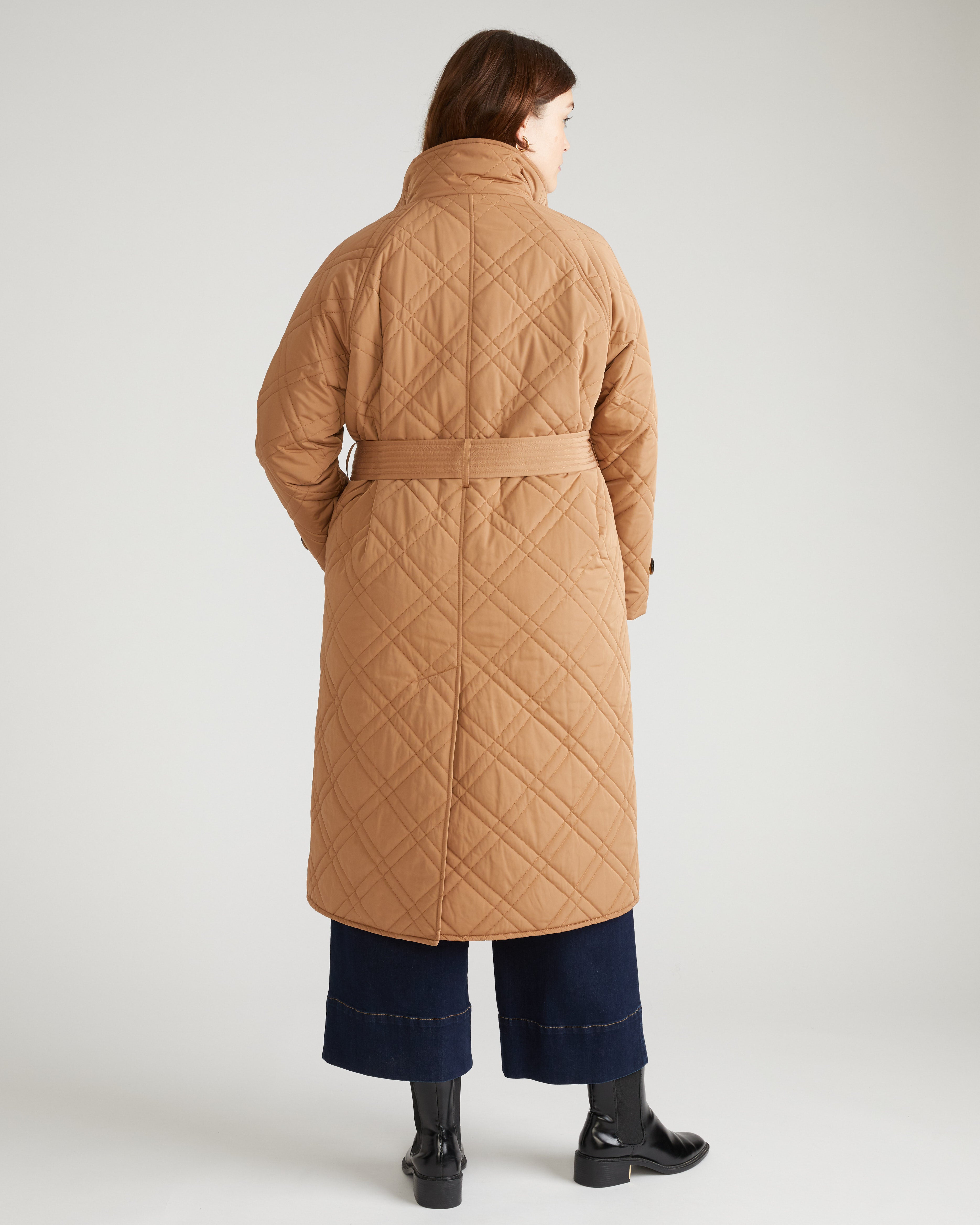 Nehra Quilted Coat - Classic Camel – Universal Standard