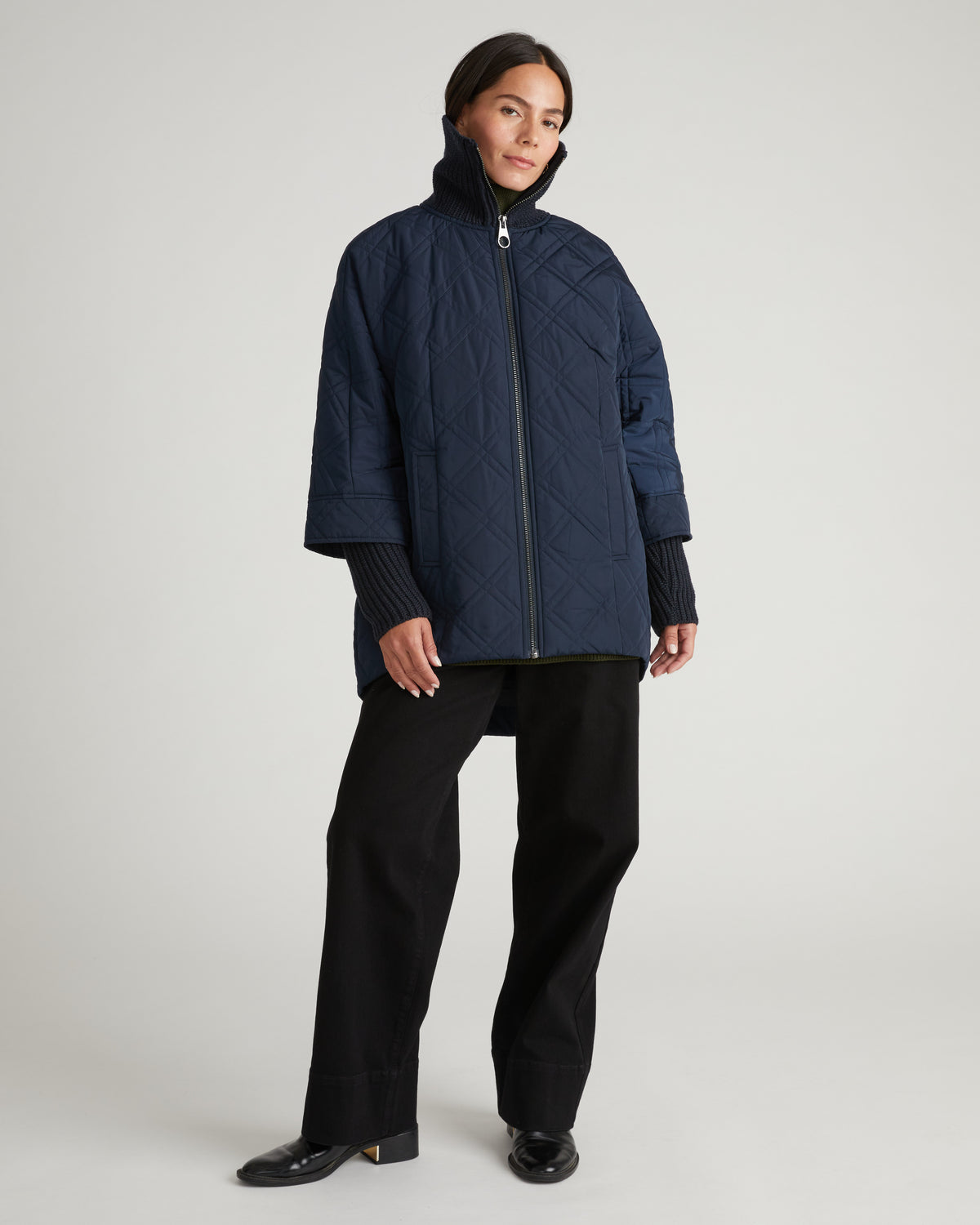Arcadia Puffer Coat - Navy | Plus Size & Straight Size Women's Fashion | Universal Standard