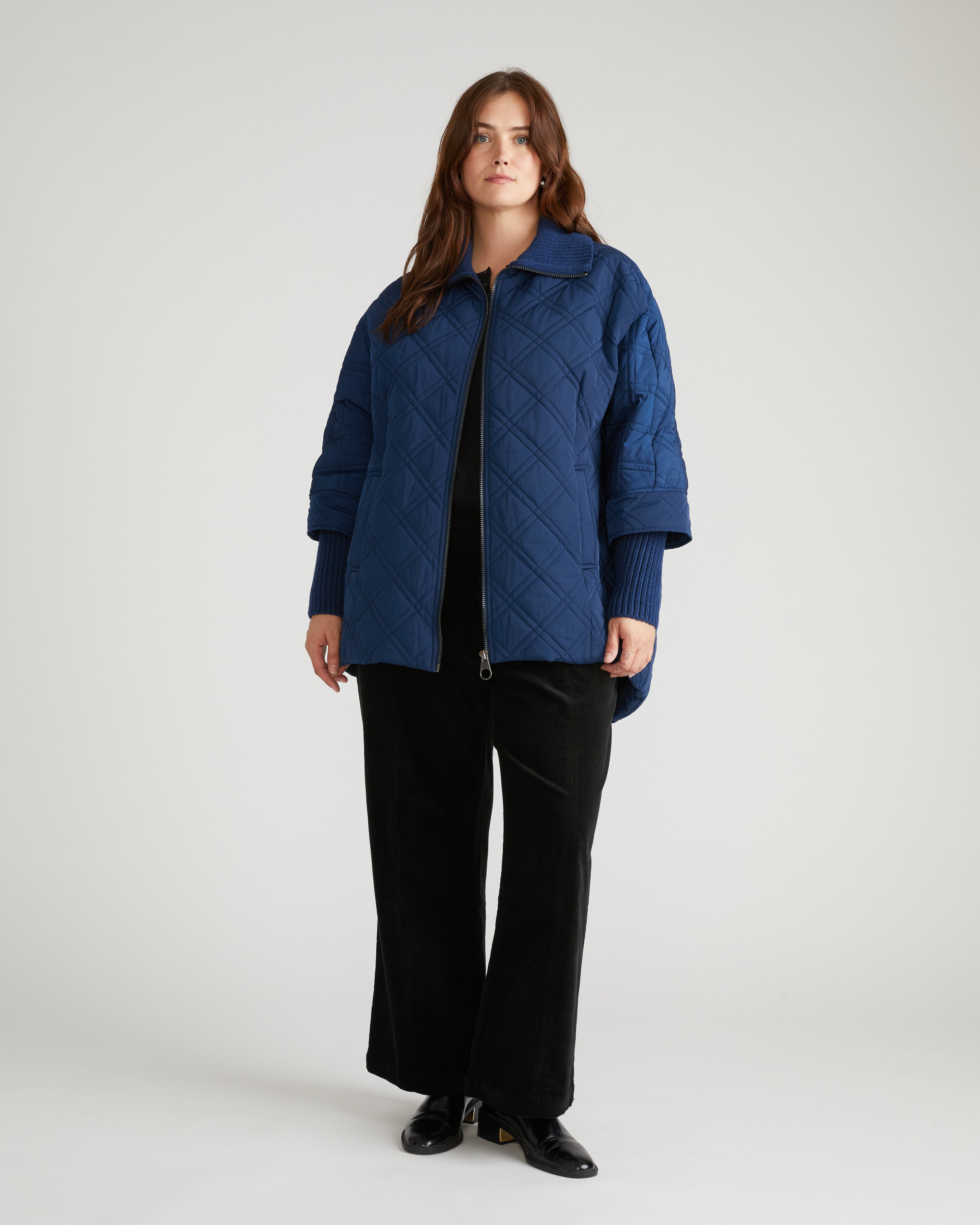 Arcadia Puffer Coat - Pageant Blue – Universal Standard