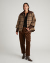 Utopia Wool Blend Coat - Brown Torino Plaid | Plus Size & Straight Size Women's Fashion | Universal Standard