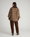 Utopia Wool Blend Coat - Brown Torino Plaid | Plus Size & Straight Size Women's Fashion | Universal Standard