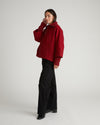 Utopia Wool Blend Coat - Autumnal Red | Plus Size & Straight Size Women's Fashion | Universal Standard