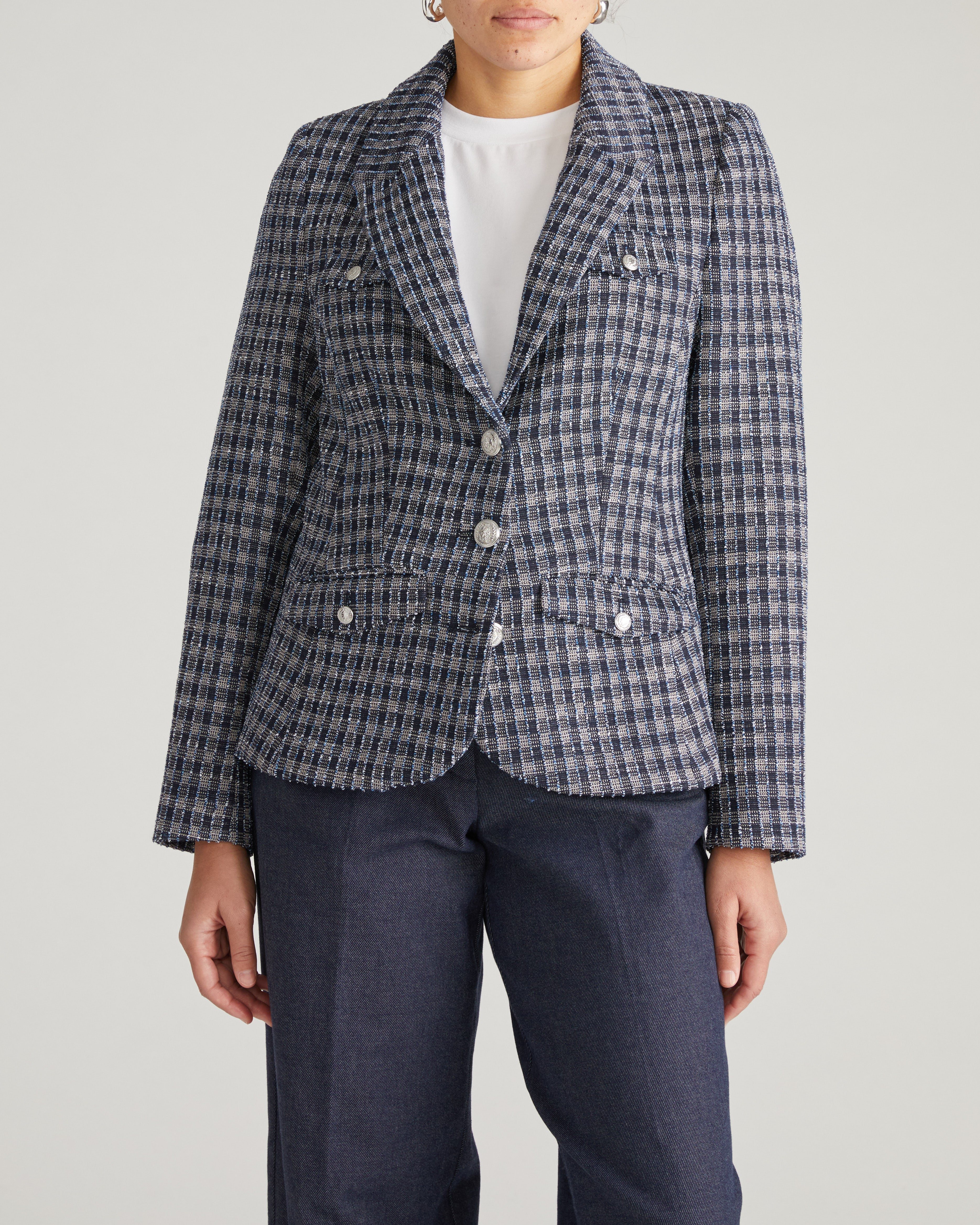 4 Pocket Ponte Blazer - French Tweed – Universal Standard