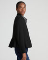 Kenton Peplum Ponte Blazer - Black | Plus Size & Straight Size Women's Fashion | Universal Standard