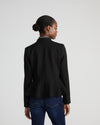 Kenton Peplum Ponte Blazer - Black | Plus Size & Straight Size Women's Fashion | Universal Standard